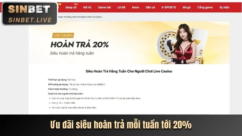Danh sách khuyến mãi độc quyền mcw.67