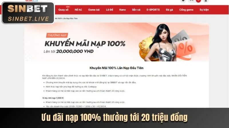 Ưu đãi chào mừng mcw.67